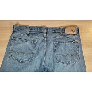 American Eagle Men's Size 39X30.5 Relaxed‎ Straight Jeans